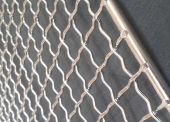Galvanizing Black Steel Wire Crimp Iron Wire Mesh Bi Directional Bending