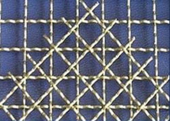 Dipping Plastic Wire Rod Crimped Wire Mesh Black Iron Wire Mesh