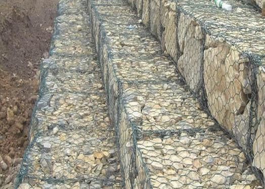 Low Carbon Steel 0.3mm Powder Coated Welded Wire Mesh 4mm Gabion Hex Wire Netting