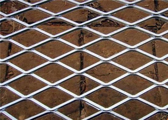 Strong 302 Expanded Metal Mesh Stainless Steel Expanded Metal Panels 100mm