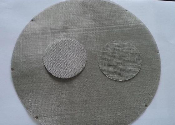 5mm Metal Mesh Filter Screen 600mm Black Cloth Multi Layer Spot Welding Extruder Screen