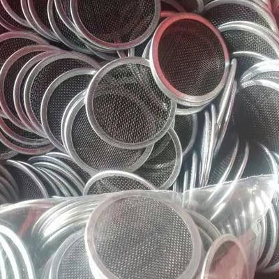 Galvanized High Temp Resistance Water Filter Mesh 20 800 Annular Filter Screen